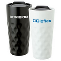 15 oz. Ceramic Travel Tumbler w/ Slider Lid